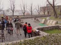 Bogenschiessen am Burgpalast