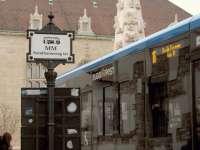 Haltestelle an der Matthiaskirche