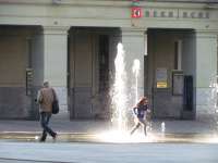 Springbrunnen am Bundesplatz